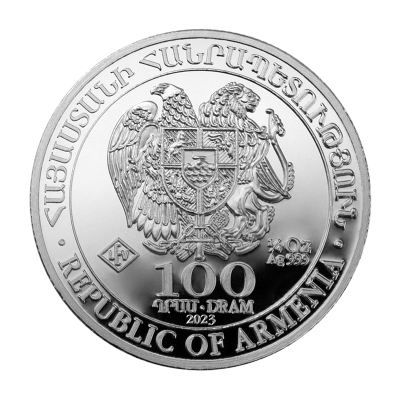 Stříbrná investiční mince Archa Noemova 7,78 g – obrázek 1