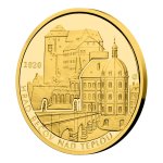 Zlatá investiční mince 5000 Kč Bečov nad Teplou 2020 15,55 g - obrázek 3