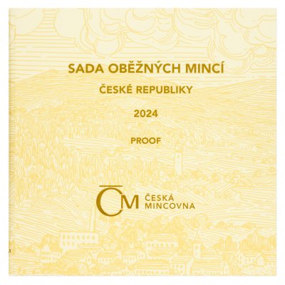 Sada oběžných mincí 2024 proof 236 g – obrázek 1