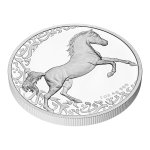 Stříbrná uncová investiční mince Treasures of the Gulf - The Horse 2024 proof limitovaný – Obrázek 4